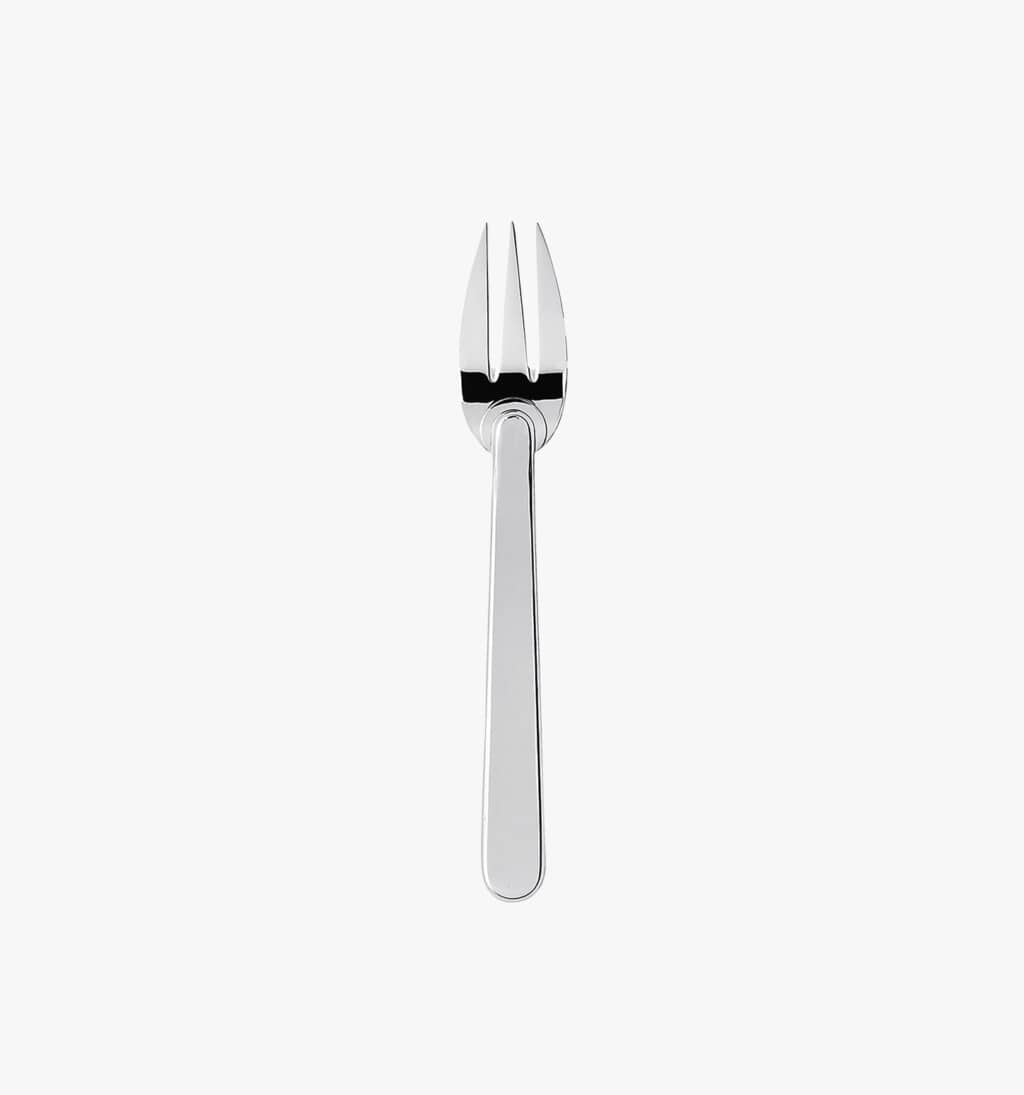 Salad fork in silver plated from Normandie collection from Puiforcat