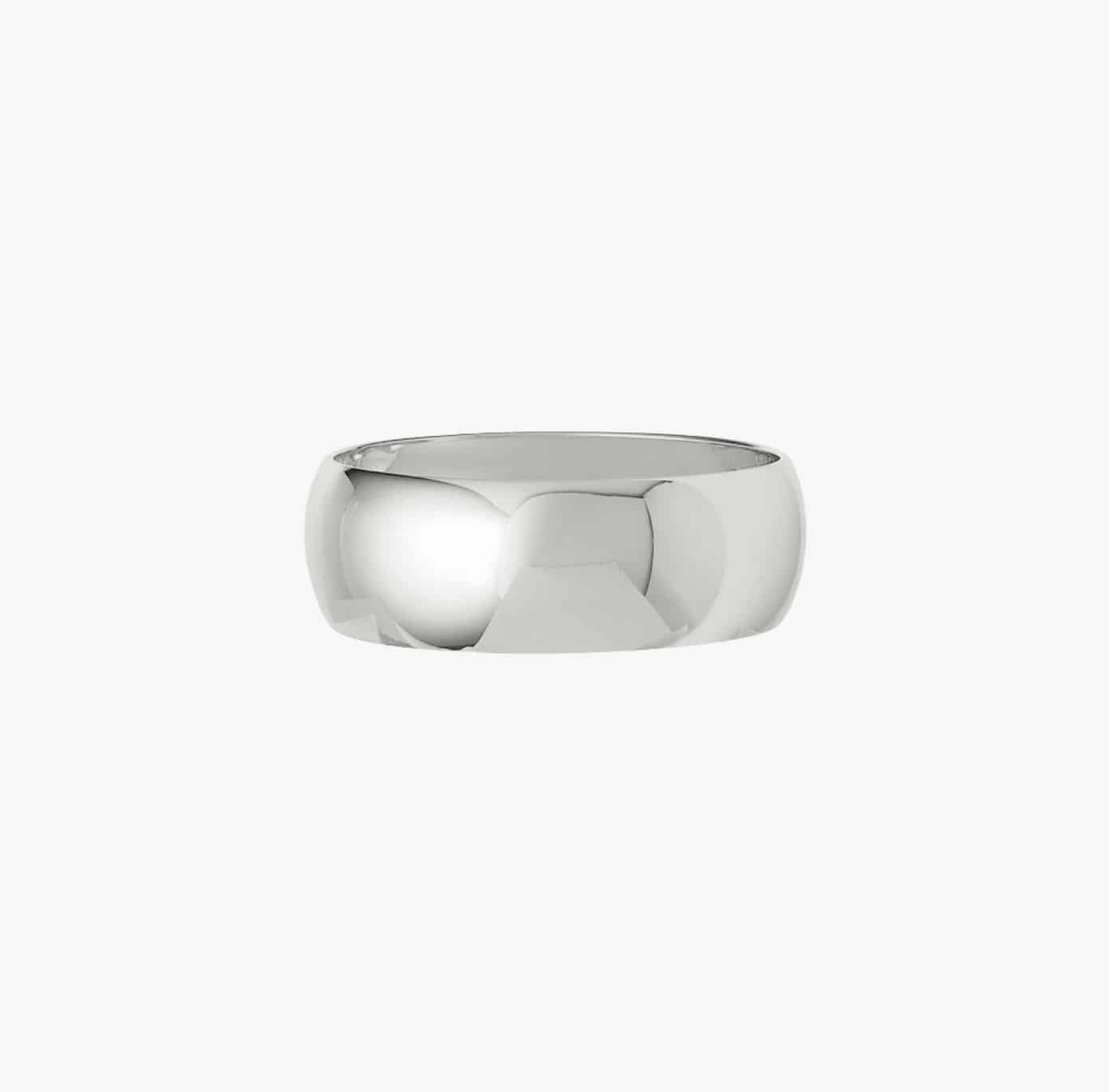 Napkin ring in sterling silver from Reflets collection from Puiforcat