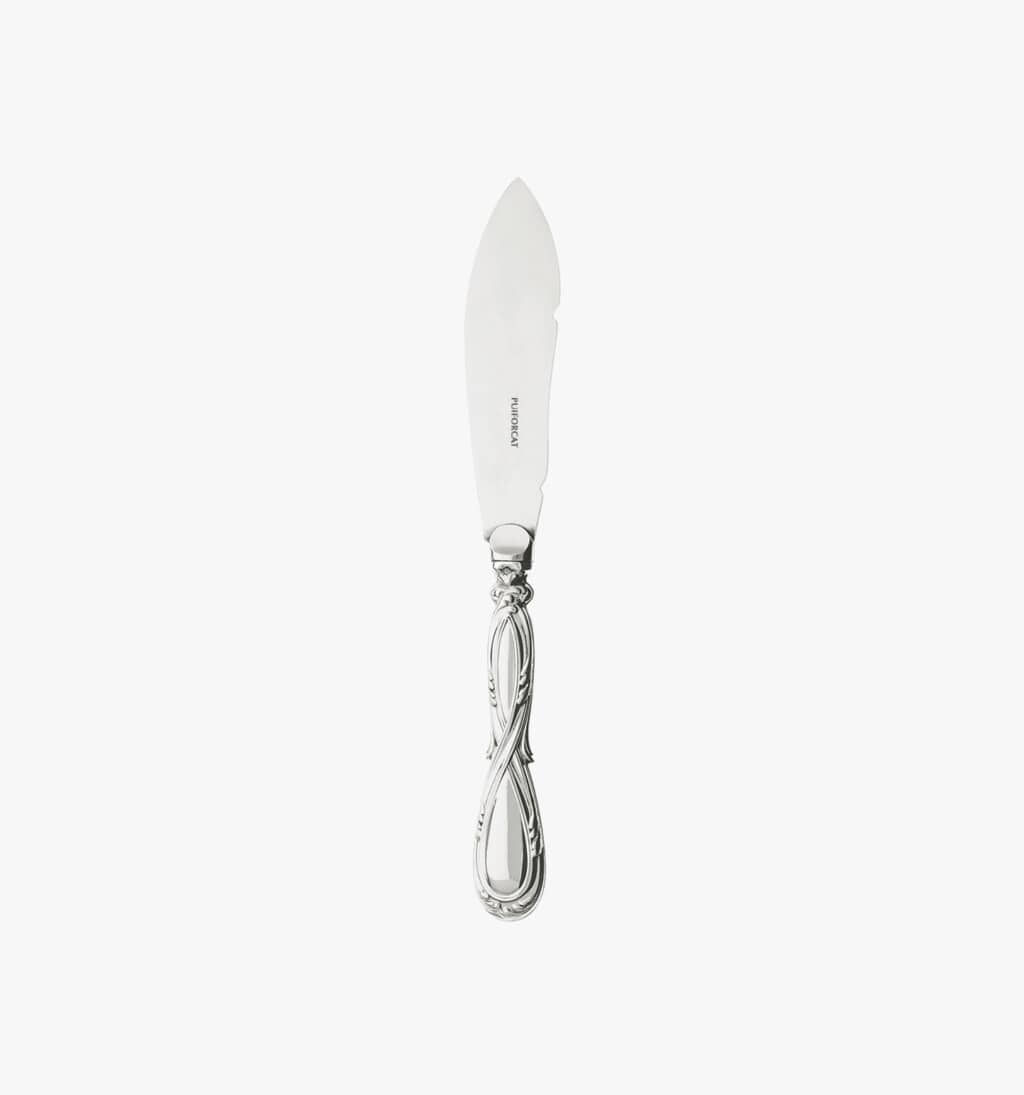 Cheese knife in sterling silver from collection Royal from Puiforcat