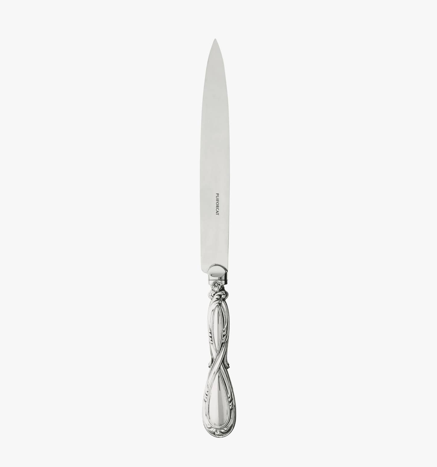 Carving knife in sterling silver from collection Royal from Puiforcat