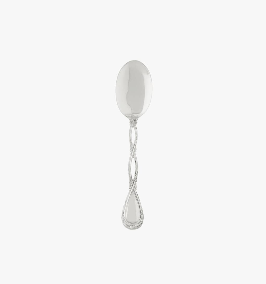Individual sauce spoon in sterling silver from collection Royal from Puiforcat