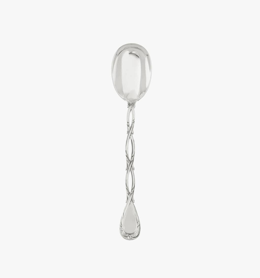Salad serving spoon in sterling silver from collection Royal from Puiforcat