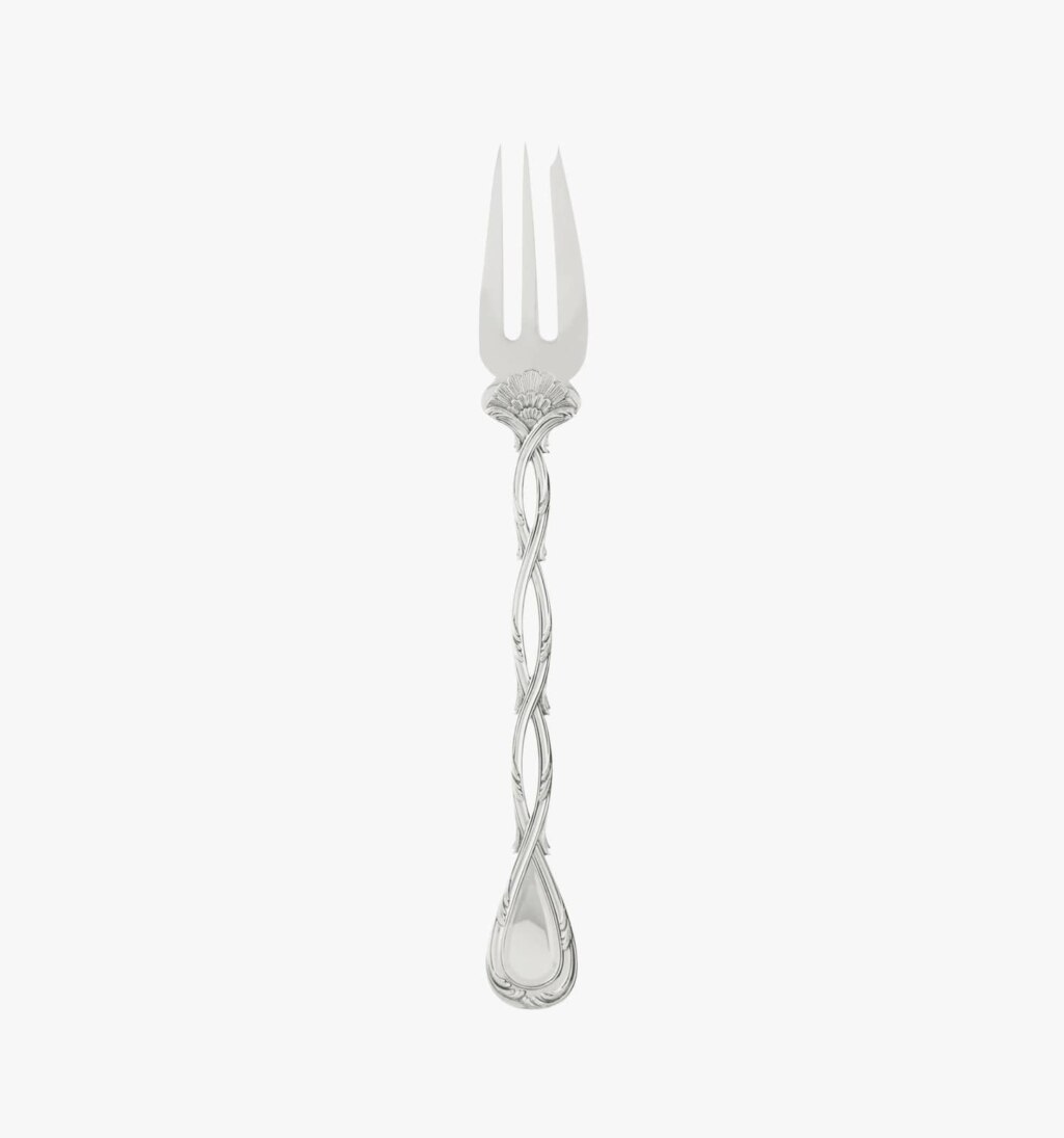 Serving fork in sterling silver from collection Royal from Puiforcat