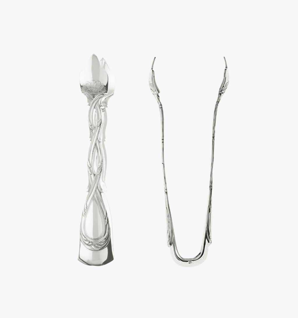 Sugar tongs in sterling silver from collection Royal from Puiforcat