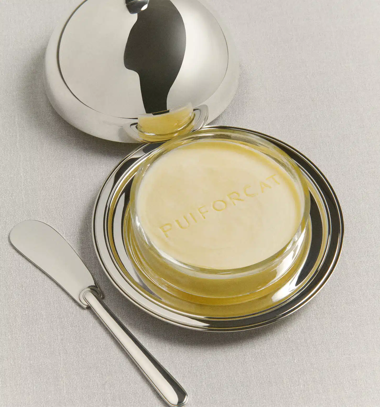 couteau à beurre et beurrier Normandie