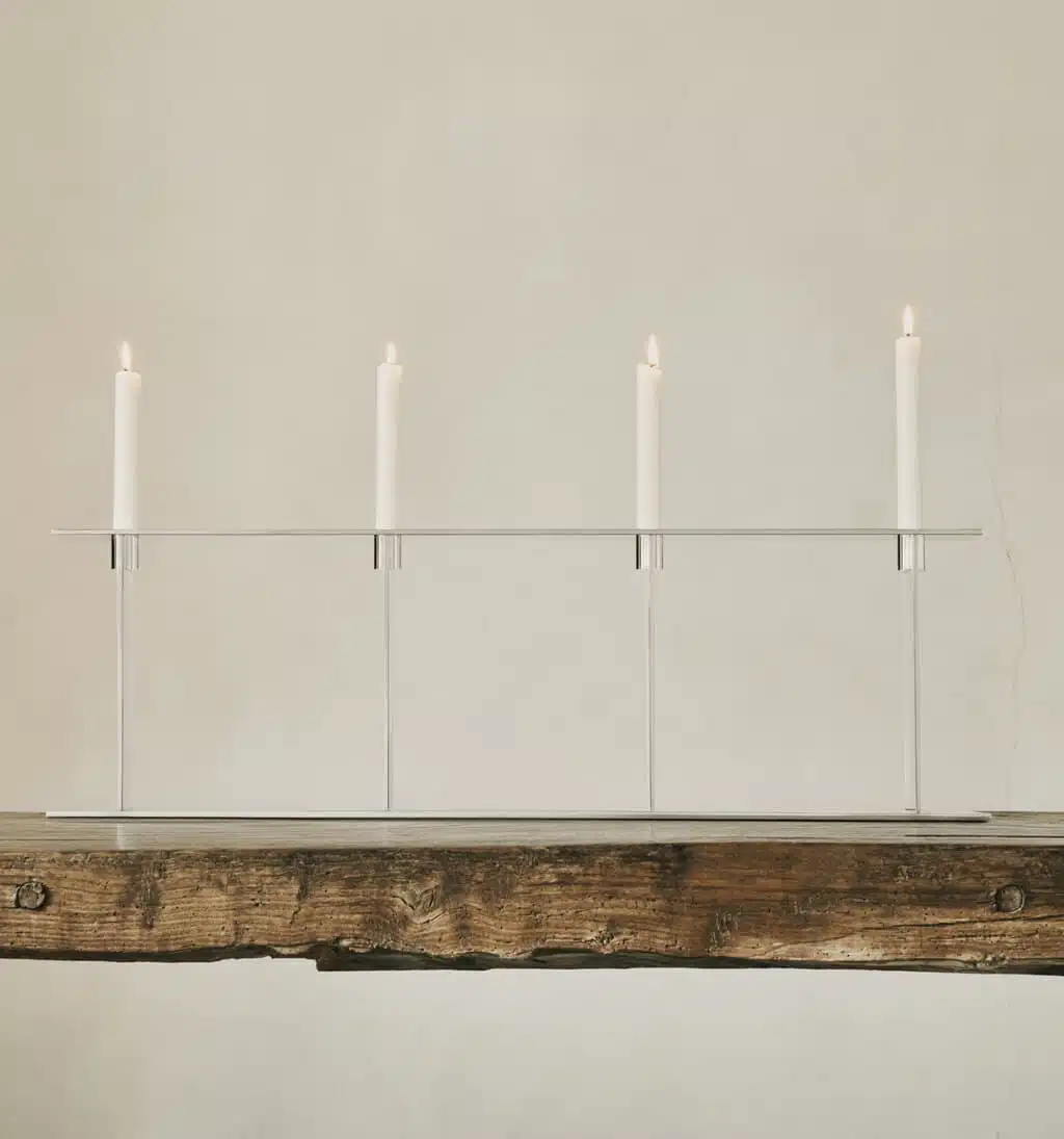 Candélabre quatre lumières - Image 2
