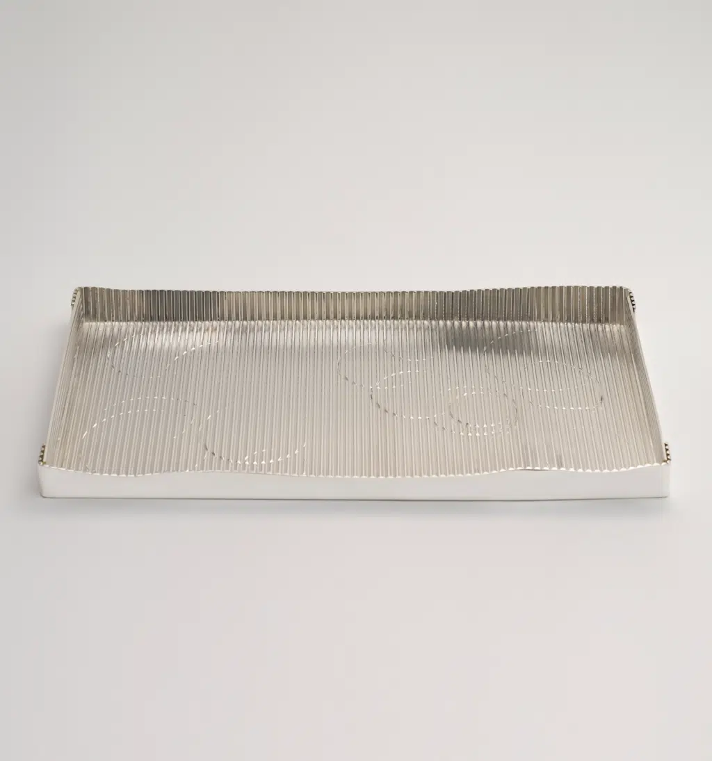 Grand plateau Silver Set 2025 en argent massif