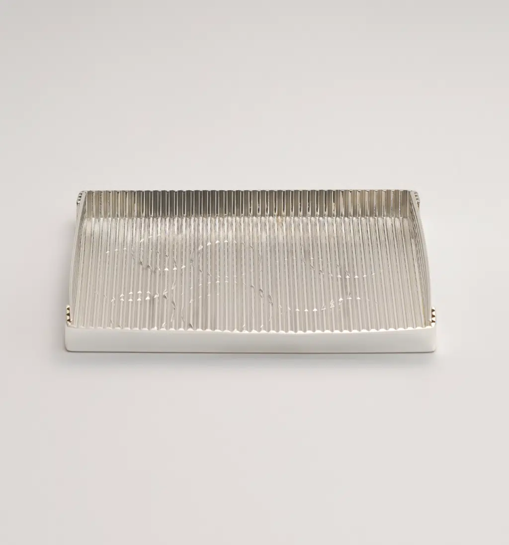Petit plateau Silver Set 2025 en argent massif
