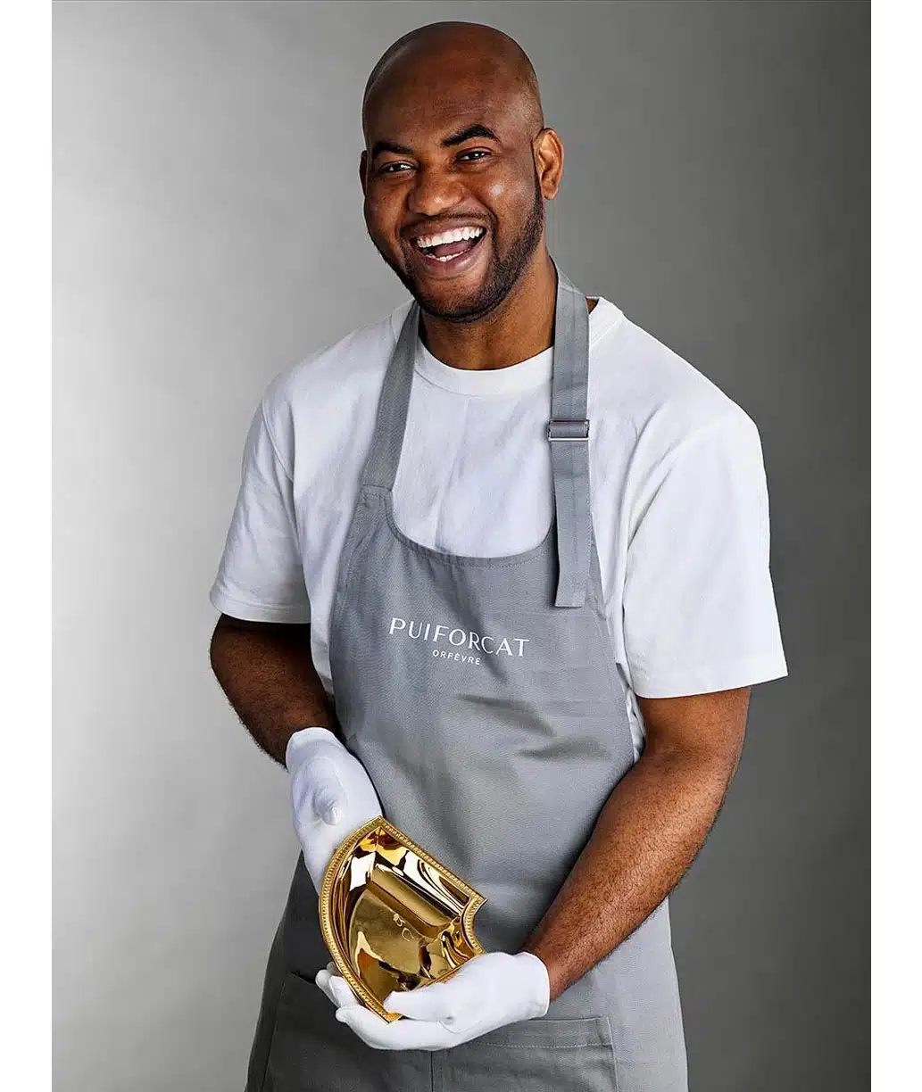 Hilaire, polisseur à l'atelier Puiforcat