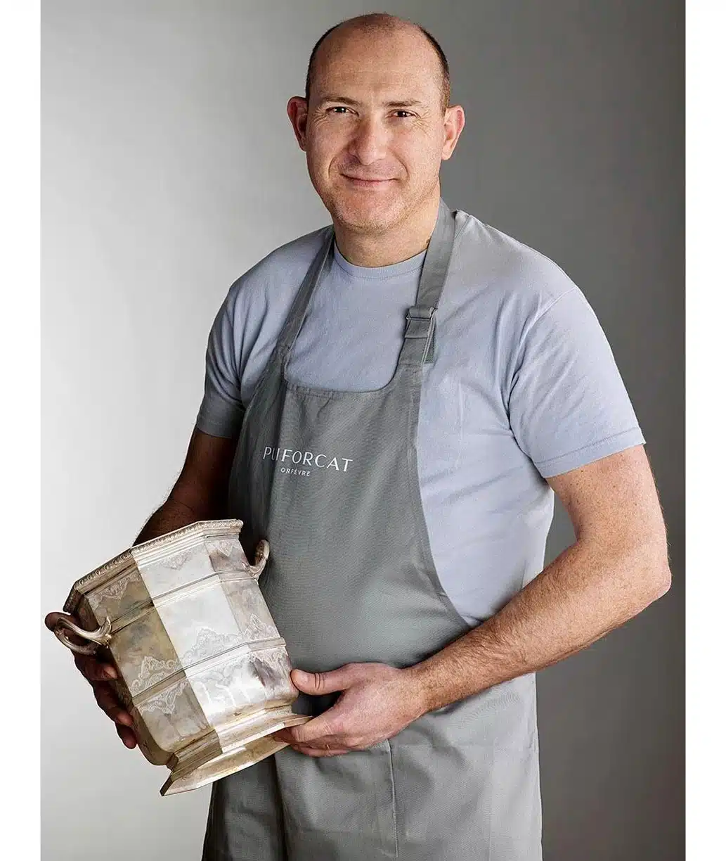 Jérôme, planneur à l'atelier Puiforcat