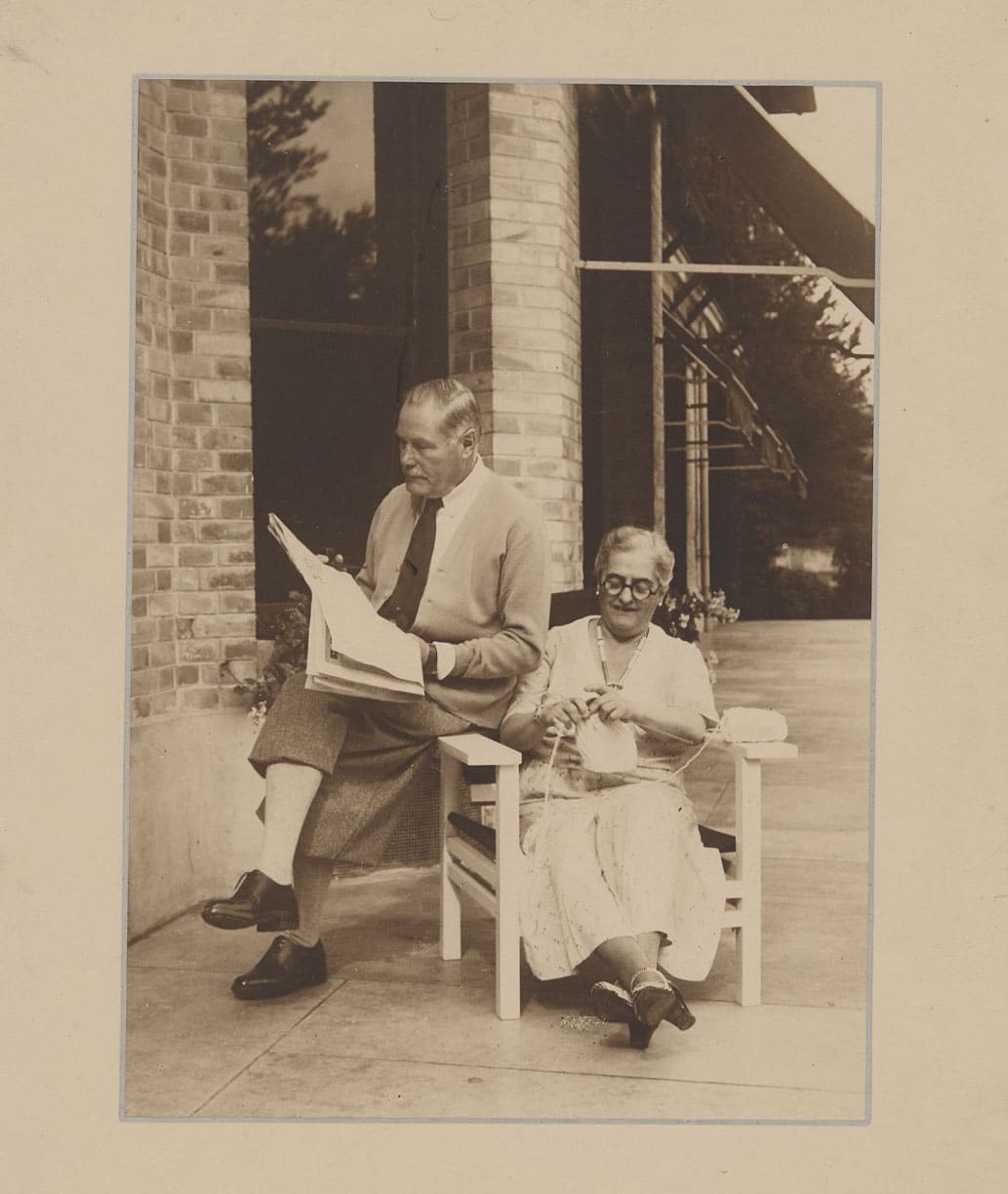 Louis-Victor Tabouret et sa femme Laure Puiforcat