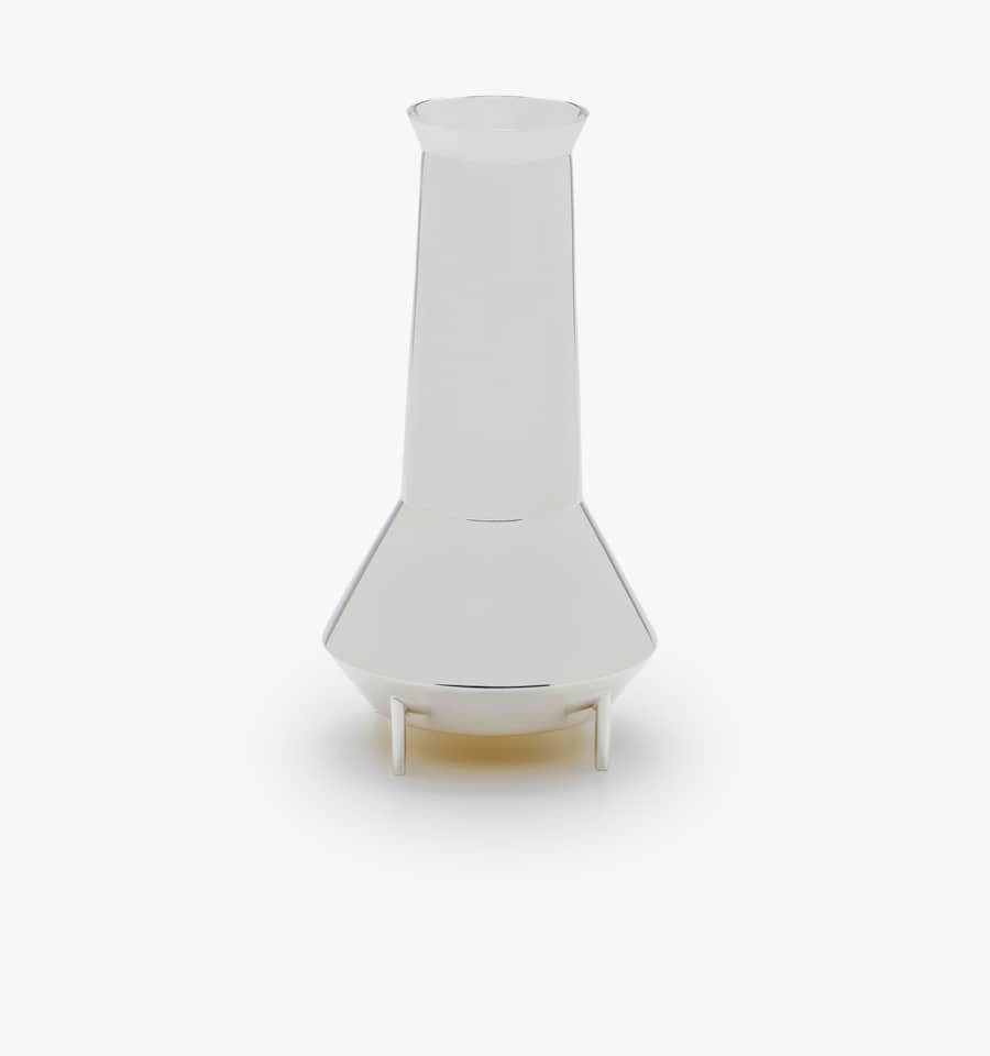Carafe jaune de la collection Kanmi réalisée en collaboration avec Tomás Alonso