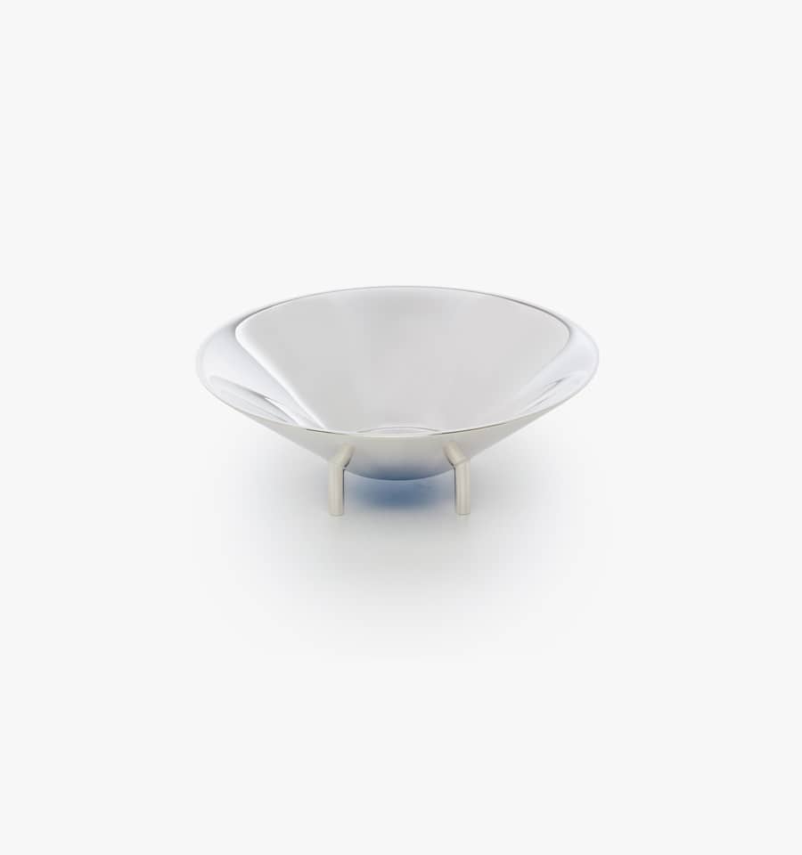 Verre 01 Bleu Mikonos de la collection Kanmi réalisée en collaboration avec Tomás Alonso