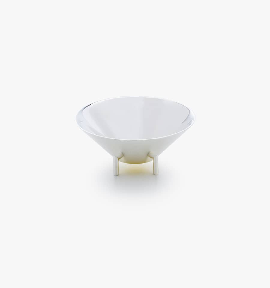 Verre jaune n°02 de la collection Kanmi réalisée en collaboration avec Tomás Alonso