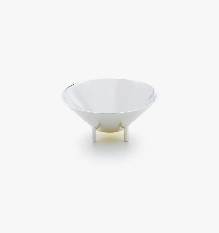Verre jaune n°02 de la collection Kanmi réalisée en collaboration avec Tomás Alonso