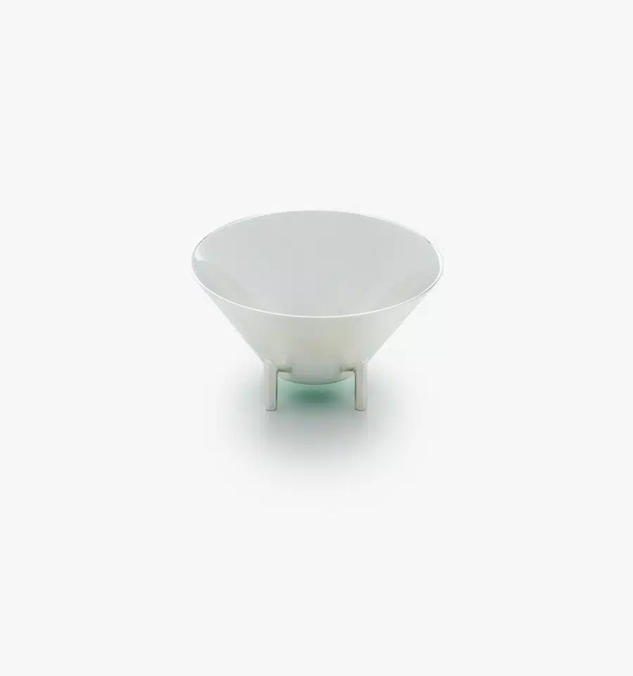 Verre vert n°03 de la collection Kanmi réalisée en collaboration avec Tomás Alonso